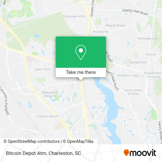 Bitcoin Depot Atm map