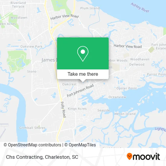 Chs Contracting map