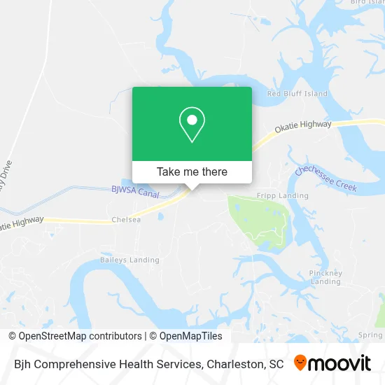 Bjh Comprehensive Health Services map