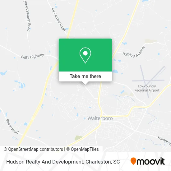 Hudson Realty And Development map