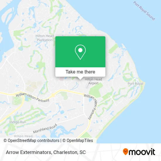 Arrow Exterminators map