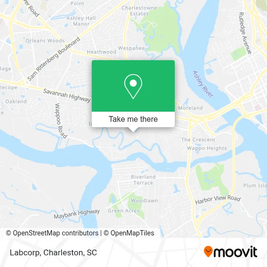Labcorp map