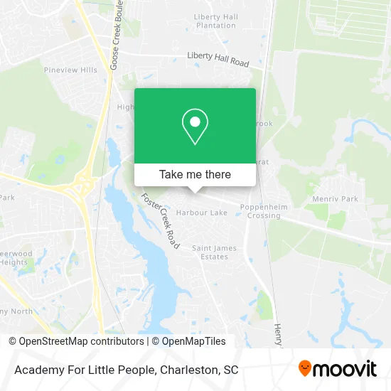 Academy For Little People map