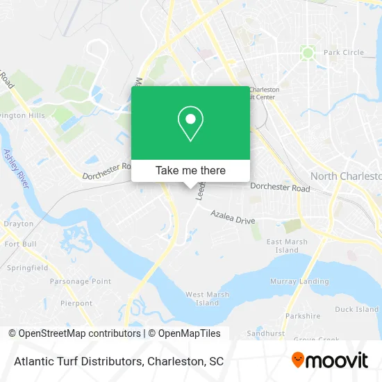 Atlantic Turf Distributors map
