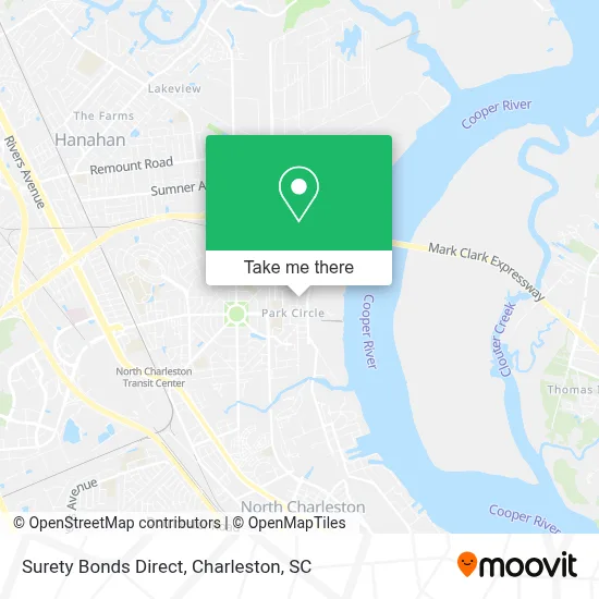 Surety Bonds Direct map