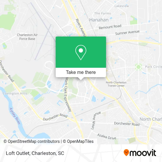 Loft Outlet map
