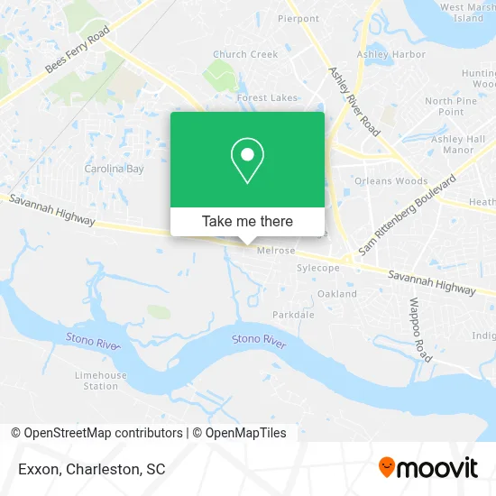Exxon map