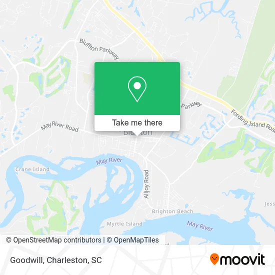 Goodwill map