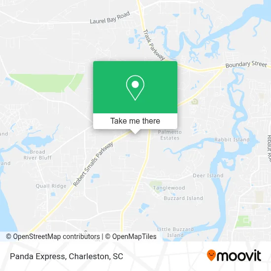 Panda Express map