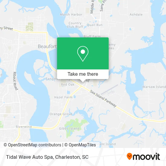 Tidal Wave Auto Spa map