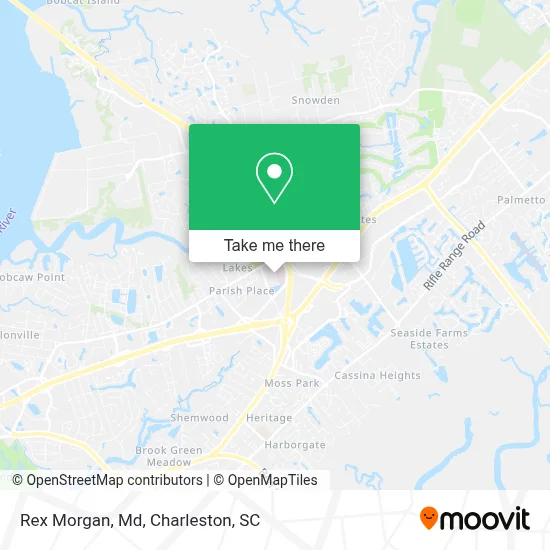 Rex Morgan, Md map