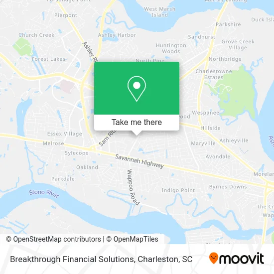 Breakthrough Financial Solutions map