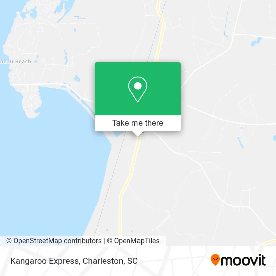 Kangaroo Express map