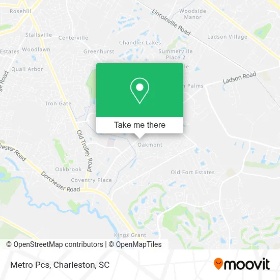 Metro Pcs map