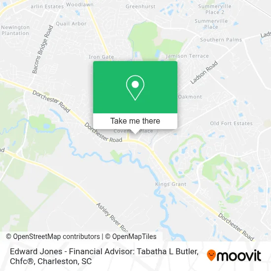 Edward Jones - Financial Advisor: Tabatha L Butler, Chfc® map
