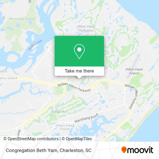 Congregation Beth Yam map