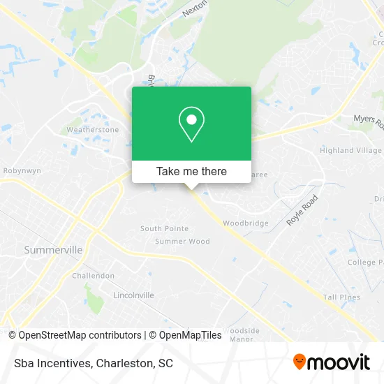 Sba Incentives map