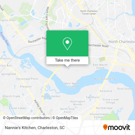 Nannie's Kitchen map