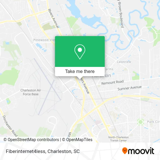 Fiberinternet4less map