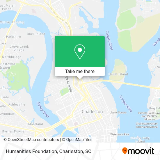 Humanities Foundation map