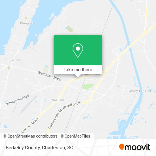 Berkeley County map