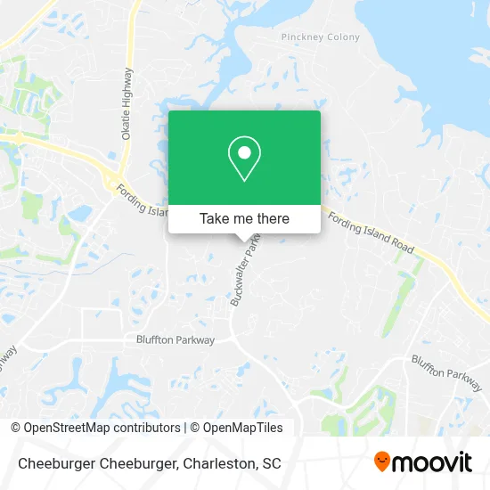 Cheeburger Cheeburger map
