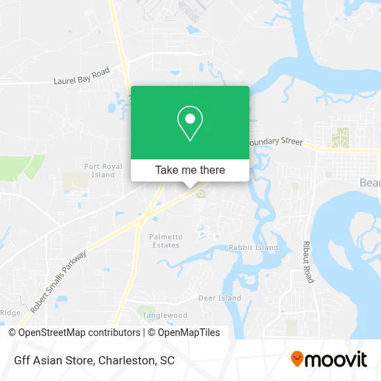 Gff Asian Store map