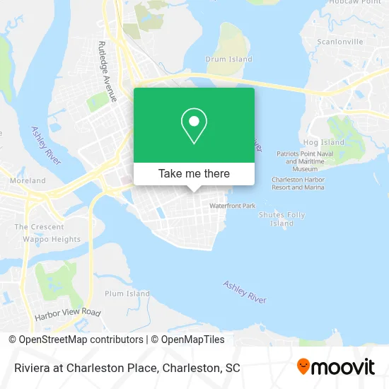 Riviera at Charleston Place map