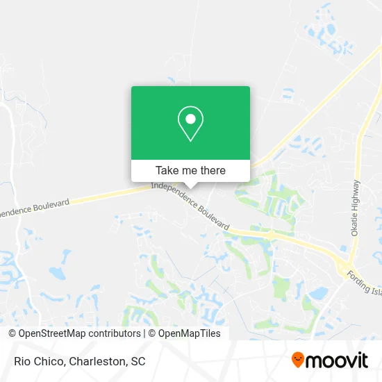Rio Chico map