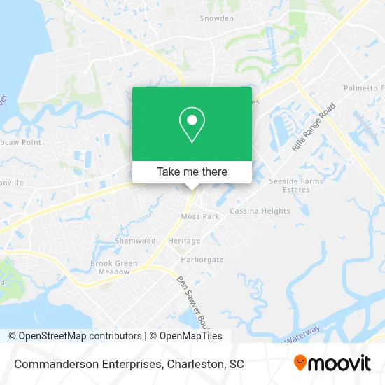 Commanderson Enterprises map
