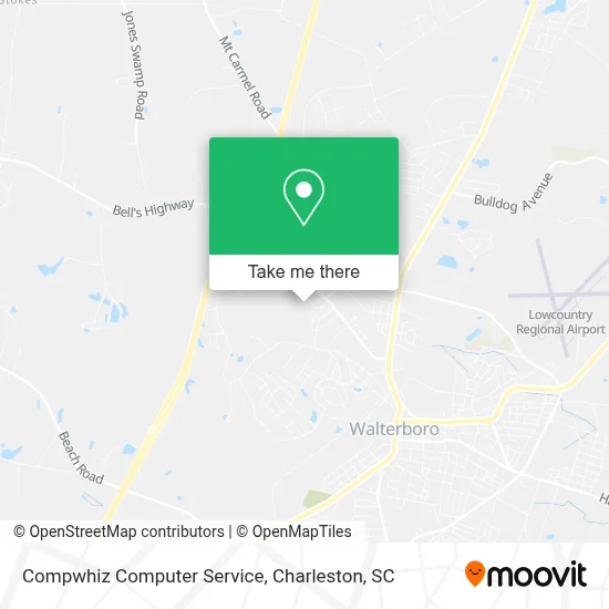 Compwhiz Computer Service map