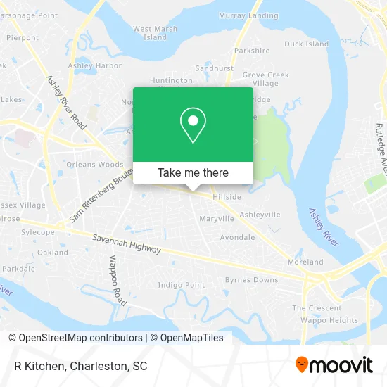 R Kitchen map