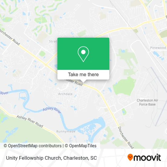 Unity Fellowship Church map