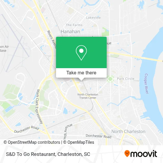 S&D To Go Restaurant map
