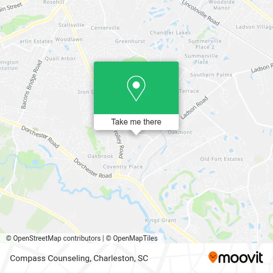 Compass Counseling map