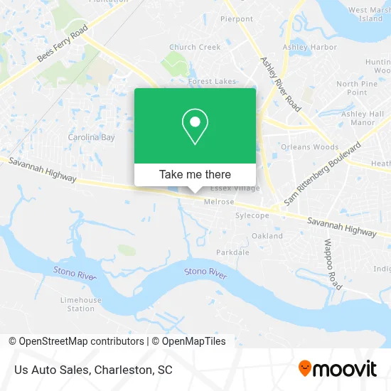 Us Auto Sales map