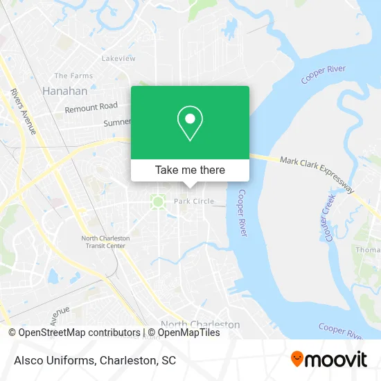 Alsco Uniforms map