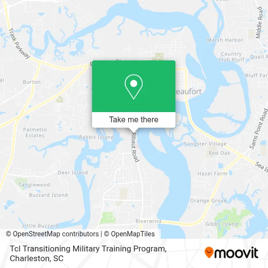 Tcl Transitioning Military Training Program map