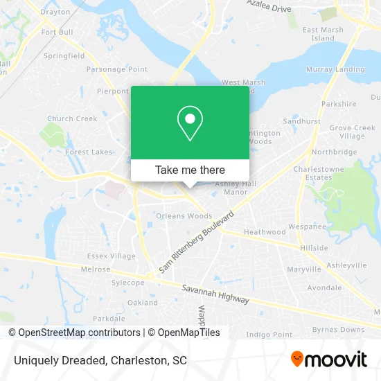 Uniquely Dreaded map