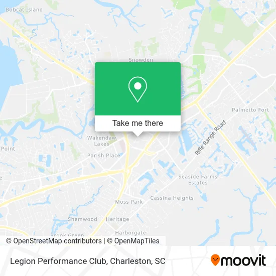 Legion Performance Club map