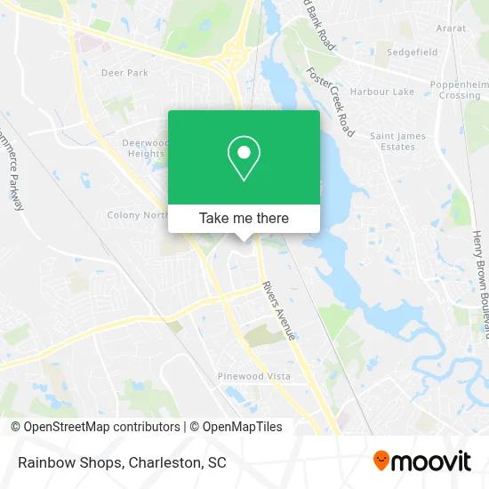 Rainbow Shops map