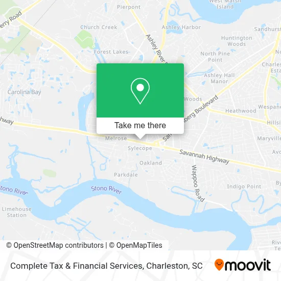 Complete Tax & Financial Services map