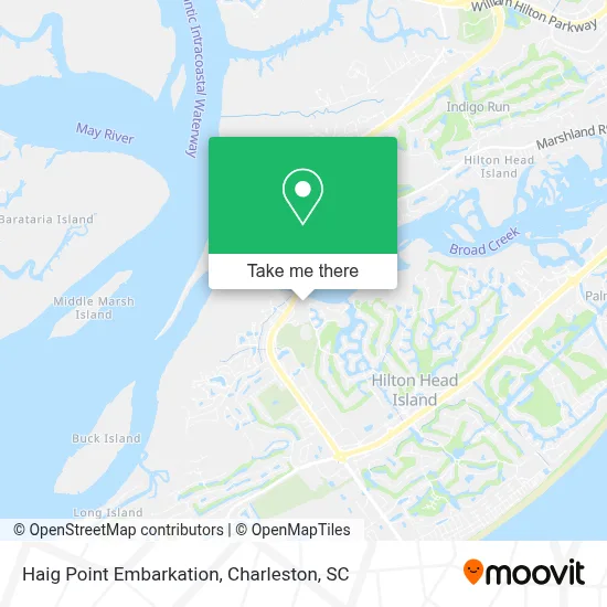 Haig Point Embarkation map