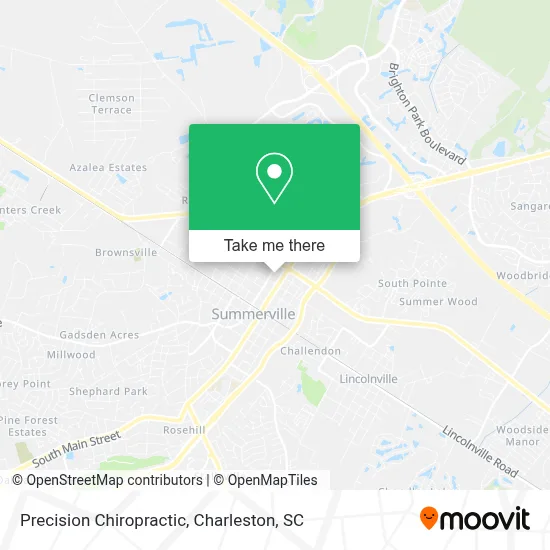 Precision Chiropractic map