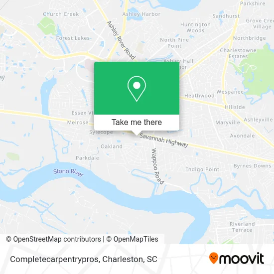 Completecarpentrypros map