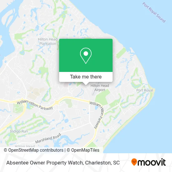 Absentee Owner Property Watch map