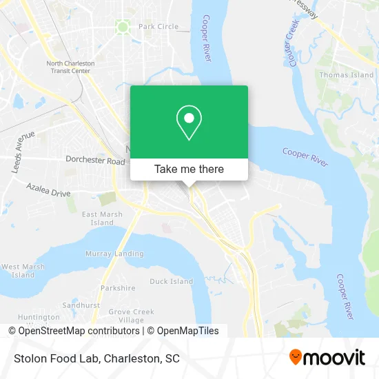 Stolon Food Lab map