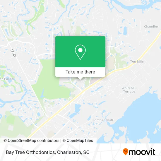 Bay Tree Orthodontics map