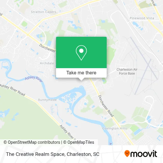 The Creative Realm Space map