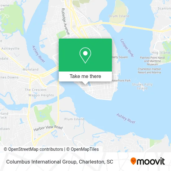Columbus International Group map